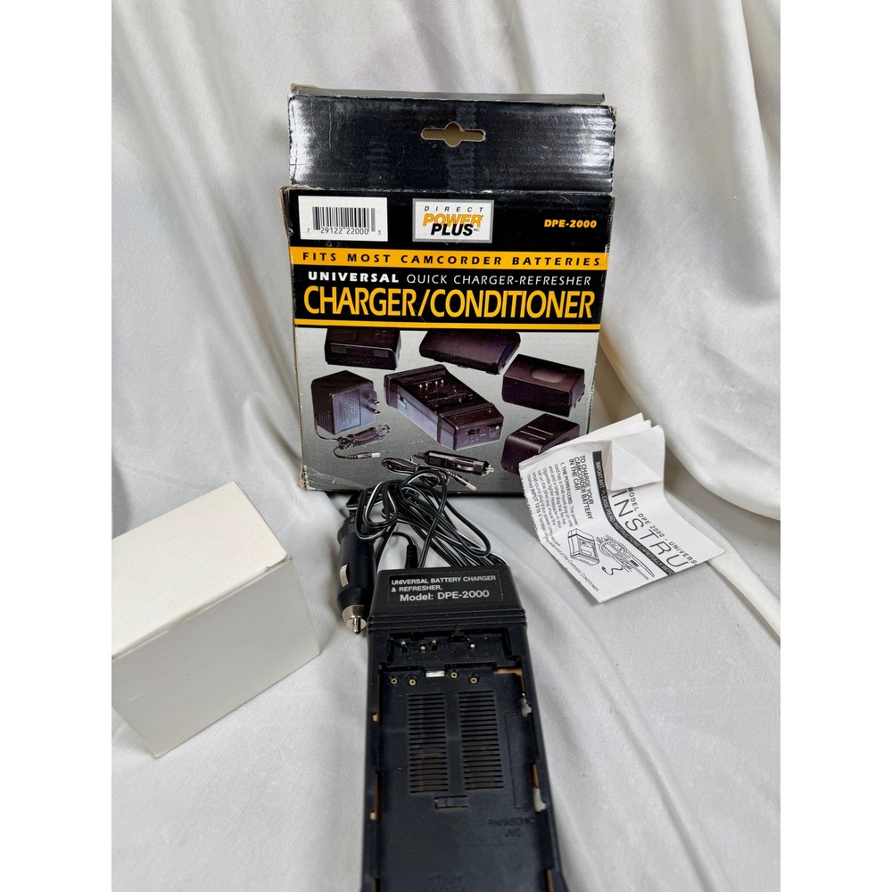Direct Power Plus DPE-2000 Universal Camcorder Battery Quick Charger Refresher